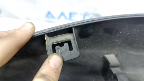Rear left fender arch trim for Nissan Rogue 21-24 US built, structure, scratches, crack in fastener, broken fasteners