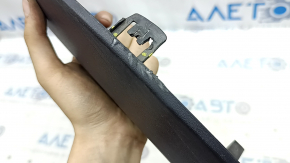 Rear left fender arch trim for Nissan Rogue 21-24 US built, structure, scratches, crack in fastener, broken fasteners