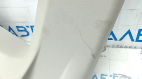 Left rear pillar trim for Nissan Rogue 21-24, gray, US built, scratches, needs cleaning