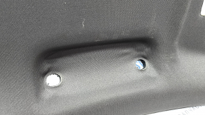 Porsche Macan 15-18 headliner, gray achatgrau fabric, for panoramic windows, burnt, fabric peeled off, dry clean, bent