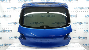 Naked tailgate with glass for Porsche Macan 15-18, aluminum, tinted, blue M5J, with opening button