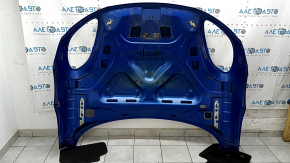 Naked hood Porsche Macan 15-18 aluminum, blue M5J