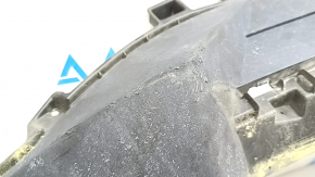 Ford Escape MK4 20-22 front bumper lip for parking sensors, scratches, crack in mount