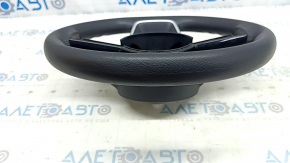 Naked steering wheel for Nissan Rogue 22-24, black rubber, US built, no buttons, scratches