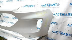 Front bumper, bare, Ford Escape MK4 2022, with parking sensors, white, AZ, scratches