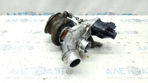 Turbocharger assembly with manifold for BMW 3 G20 19-25 2.0T, plug-in with 17kV actuator, water contact