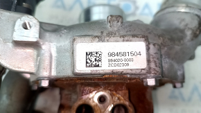 Turbocharger assembly with manifold for BMW 3 G20 19-25 2.0T, plug-in with 17kV actuator, water contact