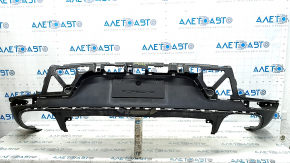 Porsche Macan 15-21 rear bumper lip structure, cracks in fasteners, scratches