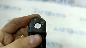 Porsche Macan 15-21 rear bumper lip structure, cracks in fasteners, scratches