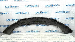 Porsche Macan 15-18 front bumper lip structure, scratches, crack in the mount
