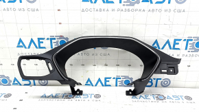 Ford Escape MK4 20-22 black instrument cluster trim, without bottom