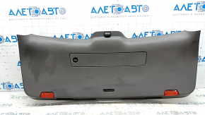 Lower tailgate trim for Porsche Macan 15-18, achatgrau gray, with trim and reflectors, scratches