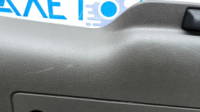 Lower tailgate trim for Porsche Macan 15-18, achatgrau gray, with trim and reflectors, scratches