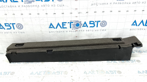 Left trunk floor for Porsche Macan 15-18, achatgrau gray, with mesh