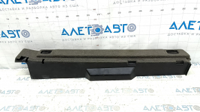 Right trunk floor Porsche Macan 15-18 gray achatgrau, under the net, worn