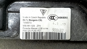 Front trunk floor of Porsche Macan 15-18, gray achatgrau, for cleaning