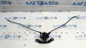 Audi E-Tron 19-23 hood release handle bracket with cables
