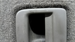 Porsche Macan 15-18 trunk floor, gray achatgrau, needs cleaning, scratches on the handle