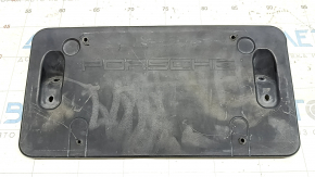 The front license plate area of the Porsche Macan 15-18 is worn out.