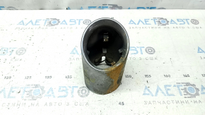 Left exhaust tip for BMW 3 G20 19-22 d-90mm, chrome, dented