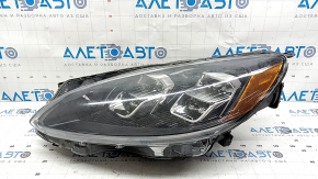 Left front headlight assembly for Ford Escape MK4 20-22 LED, needs polishing, cracked varnish