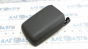 Porsche Macan 15-18 center console armrest, achatgrau gray leather