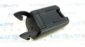 Porsche Macan 15-18 center console armrest, achatgrau gray leather