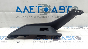 Front right window lift control trim panel for Audi E-Tron 19-23, cracked fasteners, chipped, worn