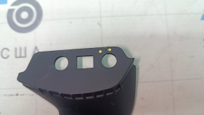Front right window lift control trim panel for Audi E-Tron 19-23, cracked fasteners, chipped, worn