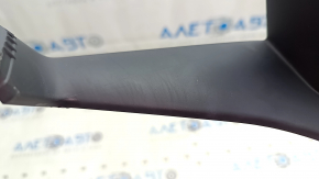 Front right window lift control trim panel for Audi E-Tron 19-23, cracked fasteners, chipped, worn
