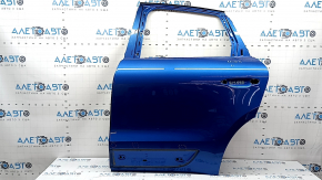The door is bare rear left Porsche Macan 15-24 blue M5J, butts