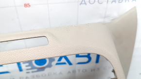 Ford Escape MK4 2020 lower center dashboard trim, beige, scratches