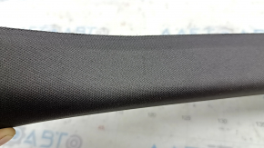 Left front pillar trim for Porsche Macan 15-18, achatgrau grey fabric, worn