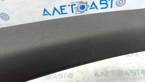 Front pillar trim right Porsche Macan 15-18 gray achatgrau fabric, scratches