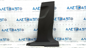 Lower right center pillar trim for Porsche Macan 15-18, achatgrau gray, scratches
