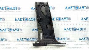 Lower right center pillar trim for Porsche Macan 15-18, achatgrau gray, scratches