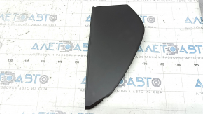 Front panel trim side left Porsche Macan 15-18 gray achatgrau