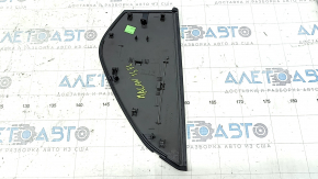Front panel trim side left Porsche Macan 15-18 gray achatgrau