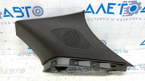 Right rear window trim for Porsche Macan 15-18, rear gray, achatgrau, under the speaker