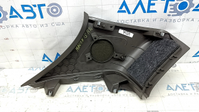 Right rear window trim for Porsche Macan 15-18, rear gray, achatgrau, under the speaker