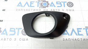 Left fog light frame for Porsche Macan 15-18 for parking sensors, textured, sand