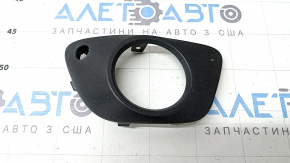 Right fog light frame for Porsche Macan 15-18 for parking sensors, textured, sand