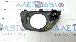Right fog light frame for Porsche Macan 15-18 for parking sensors, textured, sand