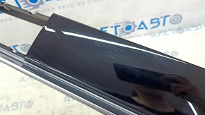 Right front panel trim for Porsche Macan 15-18, glossy black, scratches