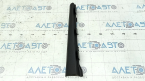 Front pillar trim, middle left, Porsche Macan 15-18, achatgrau gray, broken fastener