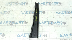 Front pillar trim, middle left, Porsche Macan 15-18, achatgrau gray, broken fastener