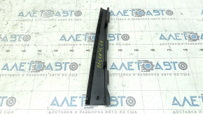 Front pillar trim, middle right, Porsche Macan 15-18, gray, achatgrau