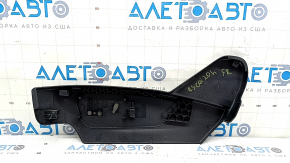 Right side passenger seat trim for Ford Escape MK4 20-24, black, with plugs, worn