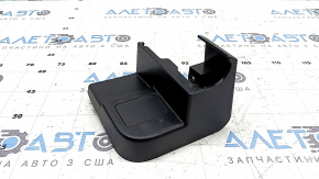 Front left passenger seat runner trim for Ford Escape MK4 20-25, black, with plugs