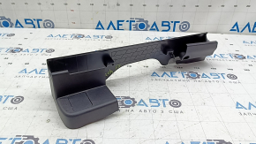 Right passenger seat runner trim for Ford Escape MK4 20-25, black, with plugs, worn